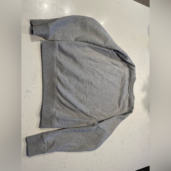 Gratitude is Gangster Spiritual Ganger grey cozy sweater small - Picture 6 of 7